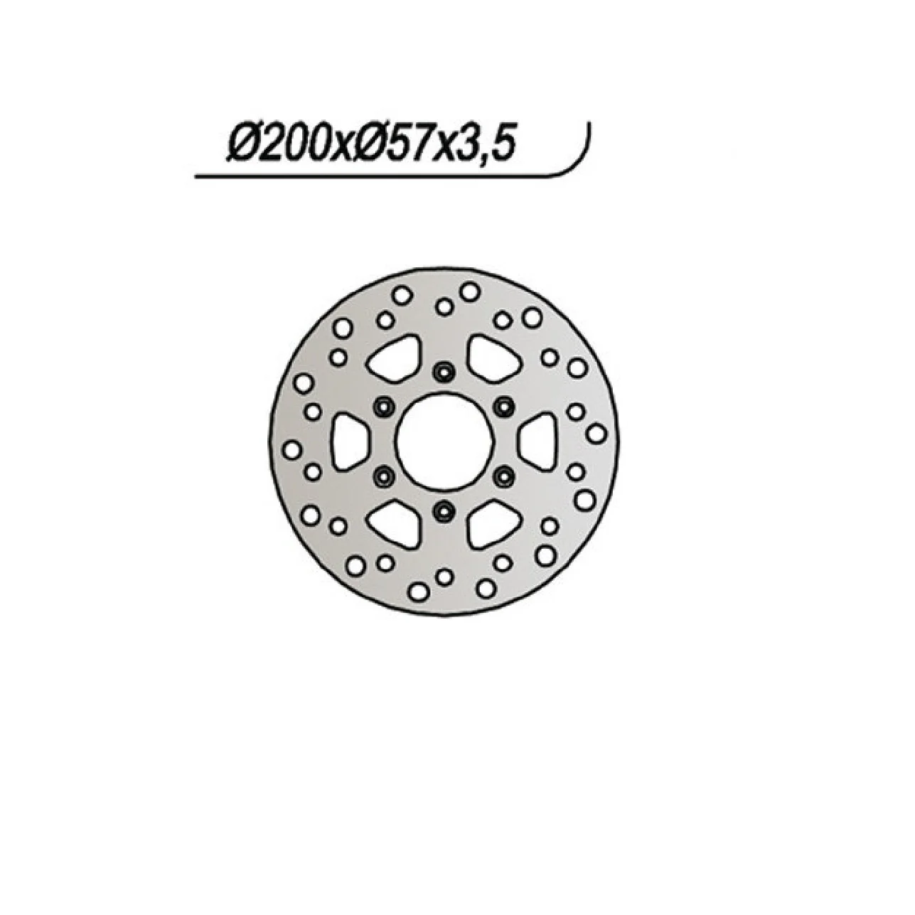 NG 729 Disco Freno MOTOR HISPANIA City 50 CC 03