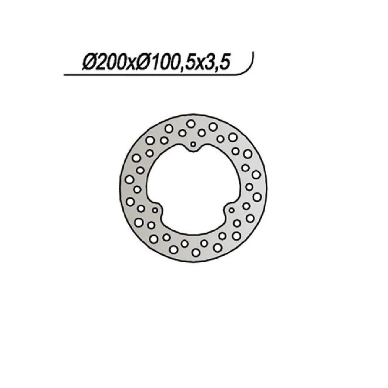 NG 754 Disco Freno SUZUKI RM RA 80 CC 86/01