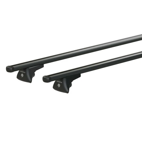 Nordrive Helio Black In-Rail, set completo barre portatutto in alluminio - L - Evos IA N15061 - Image 2