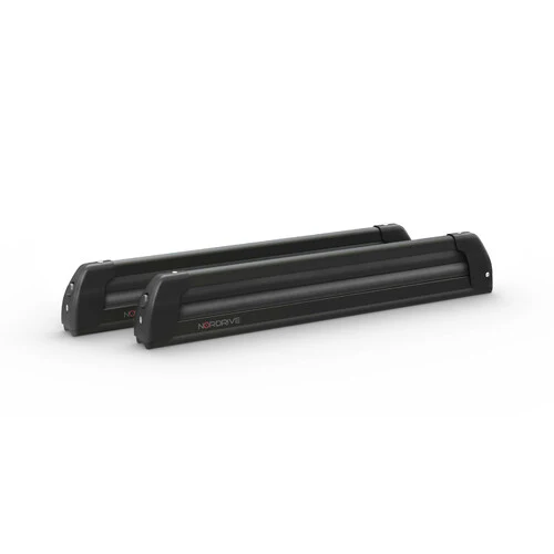 Nordrive Pro-Slider EVO Aluminium PS-60, portasci per barre da tetto - Nero N40001