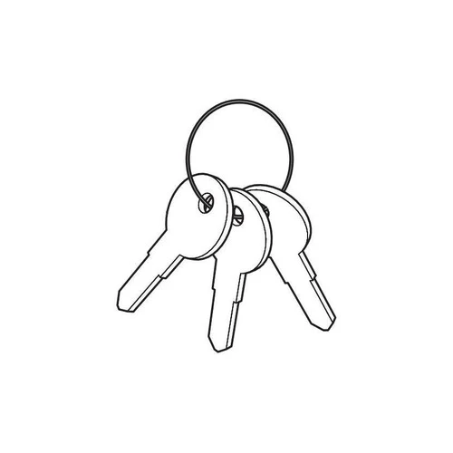 Nordrive Ricambi - set 3 chiavi 73NA0002 con impugnatura tonda - serie N - N181 N99977N181
