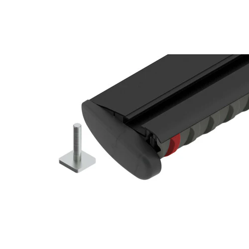 Nordrive Silenzio Black, coppia barre portatutto in alluminio - XL - 140 cm N15082 - Image 2