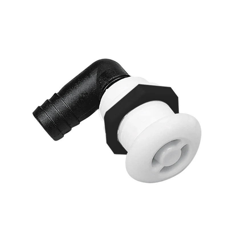 Nuova Rade Sfiato Nylon Bianco Curvo Diametro mm 16 31515 - Image 2
