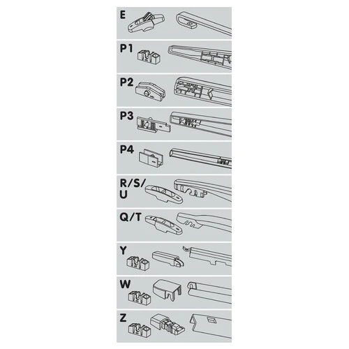 One Fit Flat, spazzola tergicristallo posteriore tipo flat 38 cm (15") 1 pz 19276 - Image 3