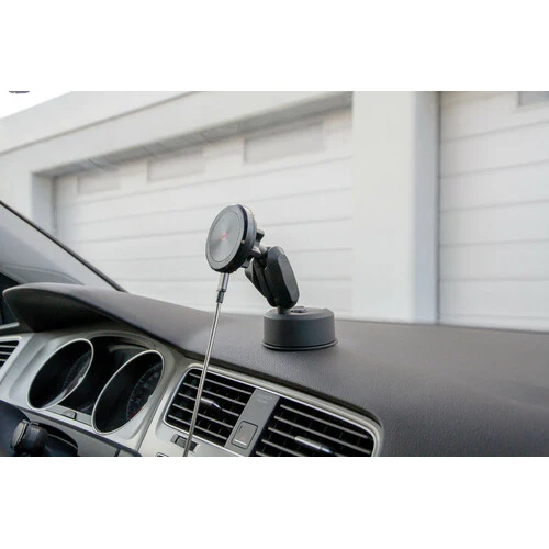 Optiline Mag Wireless Orbit, Porta telefono magnetico con ricarica wireless e attacco a ventosa adesiva - Image 2