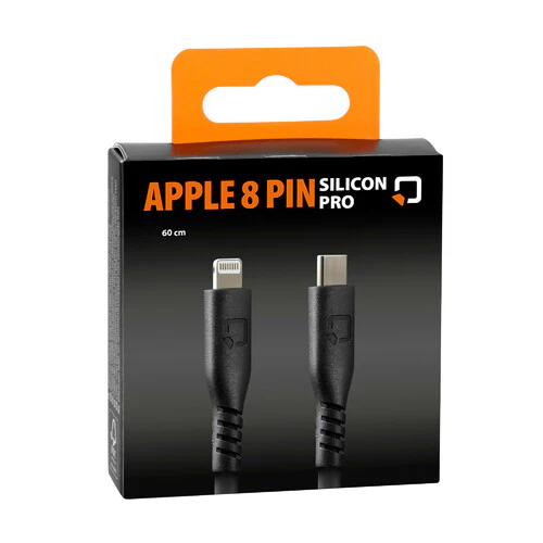 Optiline Pro, cavo in silicone Usb Type C > Apple 8 Pin - 60 cm - Image 2