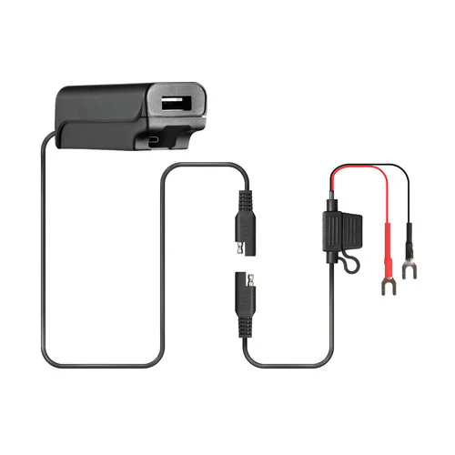 Optiline Trek X, Caricatore usb con doppia presa USB (USB A + USB C) resistente alla pioggia - Image 2