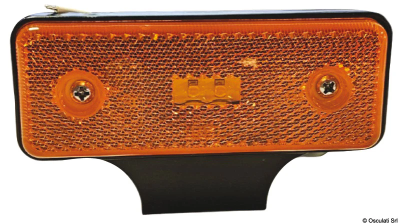 Osculati Fanale laterale posteriore arancio LED 12/24 02.022.21 - Image 2