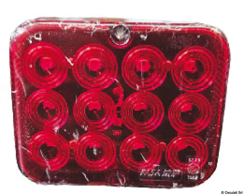 Osculati Fanale retronebbia led con cavo 12 V 02.021.27 - Image 2