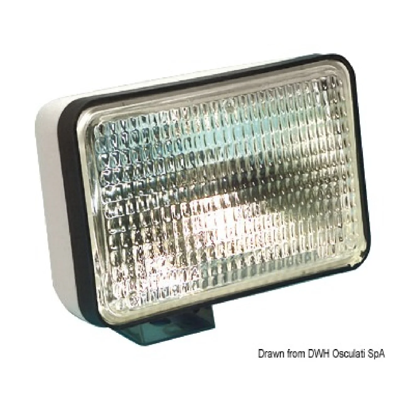 Osculati Faro impermeabile con bulbo ottico alogeno stagno Sealed Beam 13.309.04 - Image 3