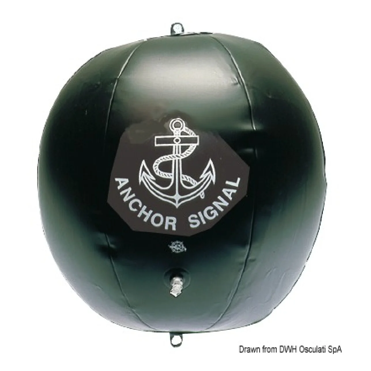 Osculati Pallone nero gonfiabile 30.654.00