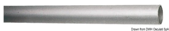 Osculati Tubo alluminio diametro 60x1,5 RAL9003 41.036.01