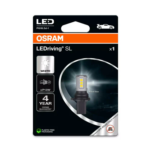 Osram 12V LEDriving SL - (P13W) - 1W - PG18,5d-1 - 1 pz - Scatola - Image 2