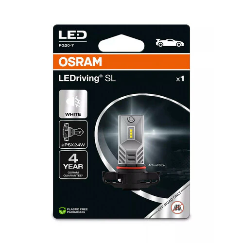 Osram 12V LEDriving SL - (PSX24W) - 6W - PG20-7 - 1 pz - Scatola - Image 2