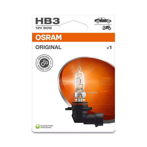Osram 12V Original Line - HB3 - 60W - P20d - 1 pz - Scatola - Image 2