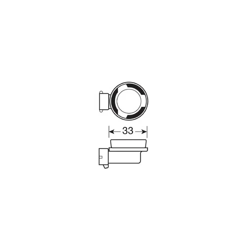 Osram Lampadina 12V Original Line - H16 - 19W - PGJ19-3 - 1 pz - Scatola - Image 3