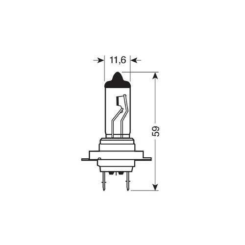 Osram Lampadina 12V Original Line - H18 - 65W - PY26d-1 - 1 pz - Scatola - Image 3