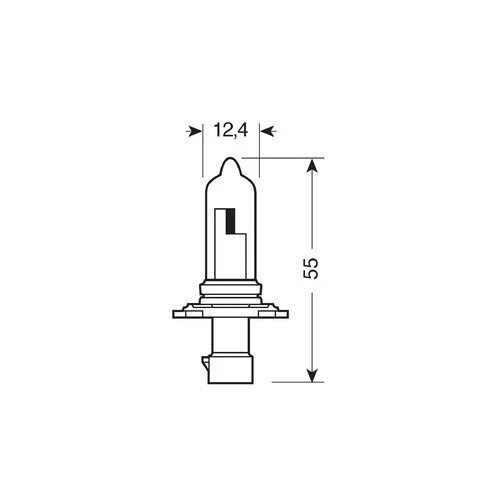 Osram Lampadina 12V Original Line - HB3A - 60W - P20d - 1 pz - Scatola - Image 2