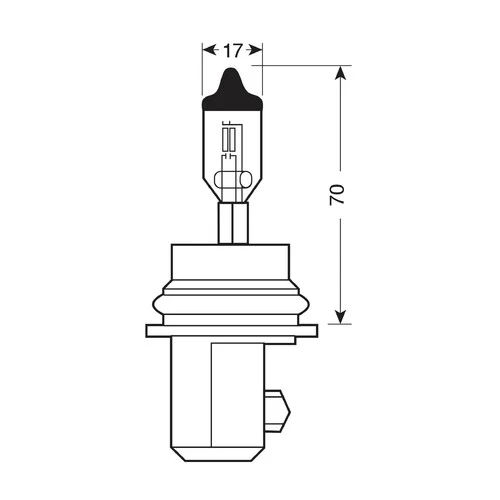 Osram Lampadina 12V Original Line - HB5 - 60/55W - PX29t - 1 pz - Scatola - Image 2