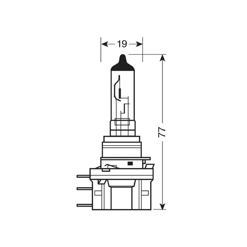 Osram Lampadina 24V Original Line - H15 - 20/60W - PGJ23t-1 - 1 pz - Scatola - Image 2