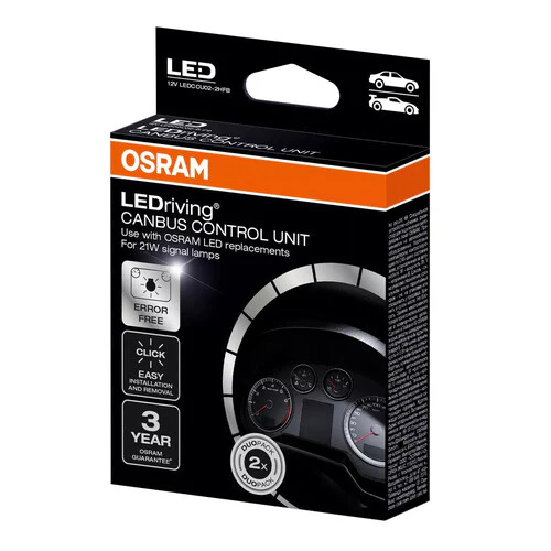 Osram LEDriving Canbus Control Unit, Previene i messaggi di errore - 21W - Image 3