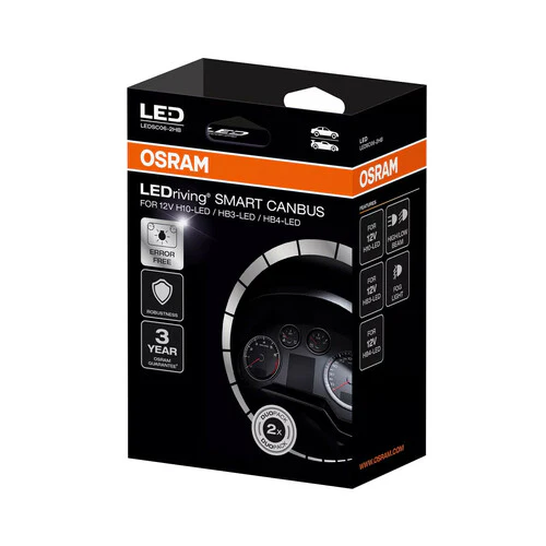 Osram LEDriving SMART CANBUS - 12V - H10/HB3/HB4, 15W, P(Y)20/22d - Image 3
