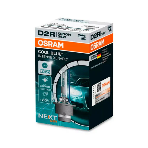 Osram Xenarc Cool Blue Intense - D2R - 35W - P32d-3 - 1 pz - Scatola - Image 2