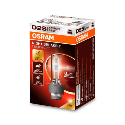 Osram Xenarc Night Breaker 220 - D2S - 35W - P32d-2 - 1 pz - Scatola - Image 2