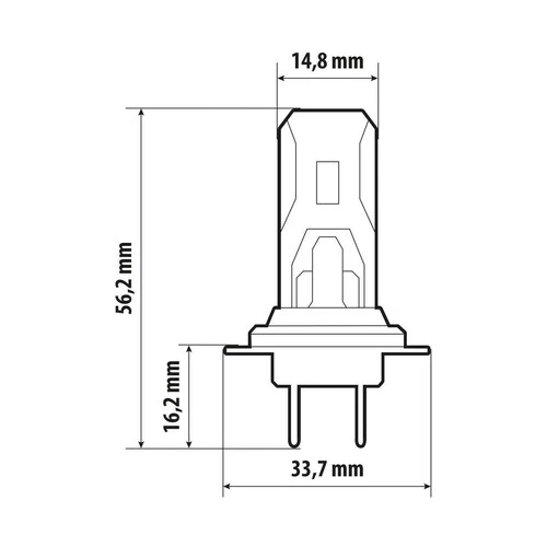 Pilot 12V Halo Led Cyber Series Quick-Fit - (H7) - 22W - PX26d - 2 pz - Scatola - Image 2