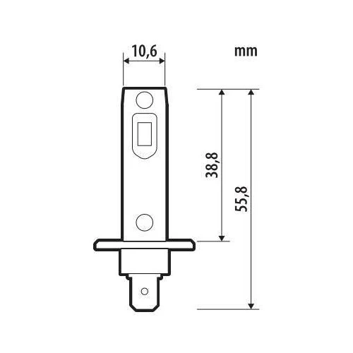Pilot 12V Halo Led Venus Series Quick-Fit - (H1) - 10W - P14,5s - 1 pz - Scatola - Image 2