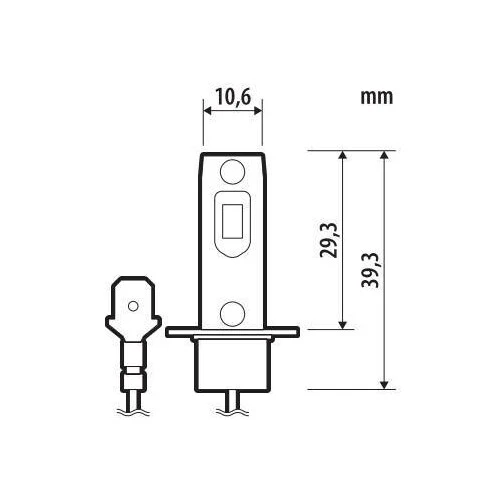Pilot 12V Halo Led Venus Series Quick-Fit - (H3) - 10W - PK22s - 1 pz - Scatola - Image 2