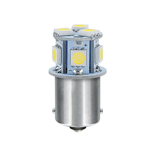 Pilot 24/28V Led Series - 8 SMD x 1 chip - (P21W) - BA15s - 20 pz - Scatola - Bianco - Doppia polaritĂ
