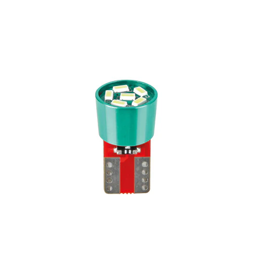 Pilot 24-30V Led series 6 Led SMD T10 W2,1x9,5d 2 pz Busta Verde res. inc.
