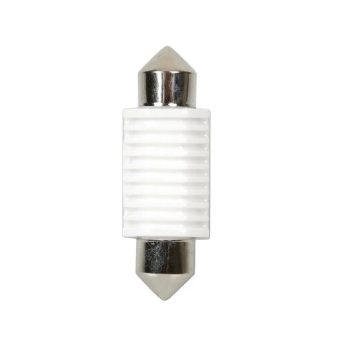 Pilot 9/32V Led Series 2 SMD x 1 chip - 12x36 mm - SV8,5-8 - 20 pz - Scatola - Bianco - Doppia polarità - Resistenza incorporata - Image 2