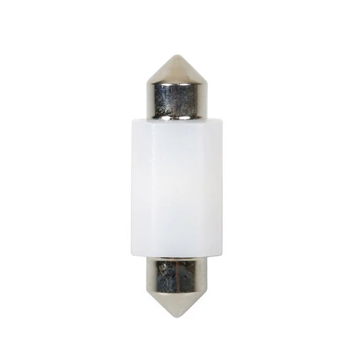Pilot 9/32V Led Series 2 SMD x 1 chip - 12x36 mm - SV8,5-8 - 20 pz - Scatola - Blu - Doppia polaritĂ - Resistenza incorporata