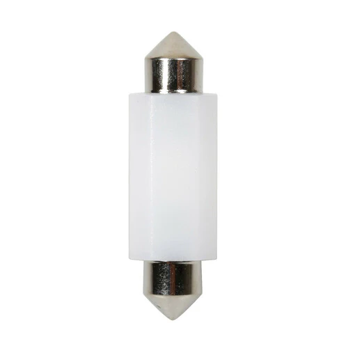 Pilot 9/32V Led Series 2 SMD x 1 chip - 12x41 mm - SV8,5-8 - 20 pz - Scatola - Arancio - Doppia polaritĂ - Resistenza incorporata