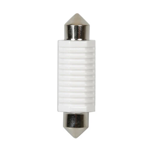 Pilot 9-32V Mega-Led 2 2 SMD x 1 chip 12x41 mm SV8,5-8 20pz Busta Bianco res inc - Image 2