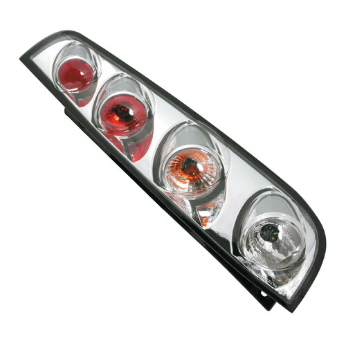 Pilot Coppia fanali posteriori - compatibile per Ford Fiesta V (11/01-12/05) - Cromo