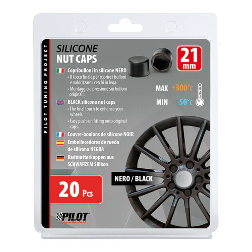 Pilot Copribulloni in silicone, 20 pz - 21 mm - Image 2