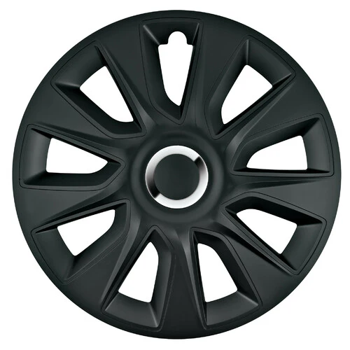 Pilot Copricerchi auto 4 pz - verniciati Tech-One Stratos RC Black -  16"