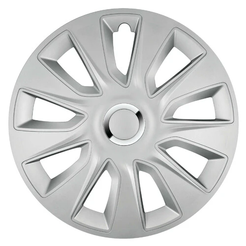 Pilot Copricerchi auto 4 pz - verniciati Tech-One Stratos RC Silver -  16"