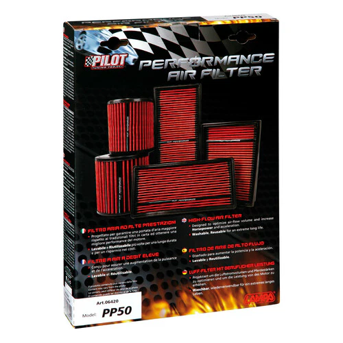 Pilot Filtro aria Pilot Performance PP50 Abarth Grande Punto Alfa Romeo Mito 07> 1.4 T-Jet - Image 2