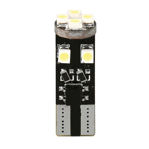 Pilot Hyper-Led 24 8 x3 chips T10 Trifocus W2,1x9,5d 2 pz Bianco Resistenza inc