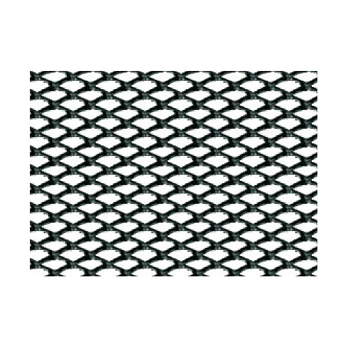 Pilot Racing Grill - Rombo fine 2x4 mm - 100x33 cm - Nero anodizzato