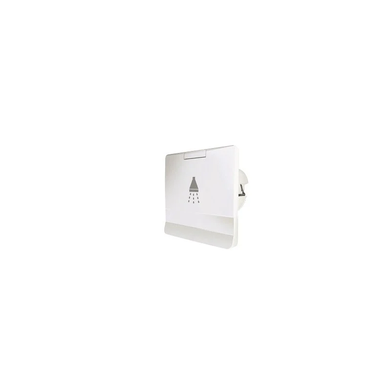 Plastimo Nicchia Bianca Quadrat con Doccetta 67203 - Image 3