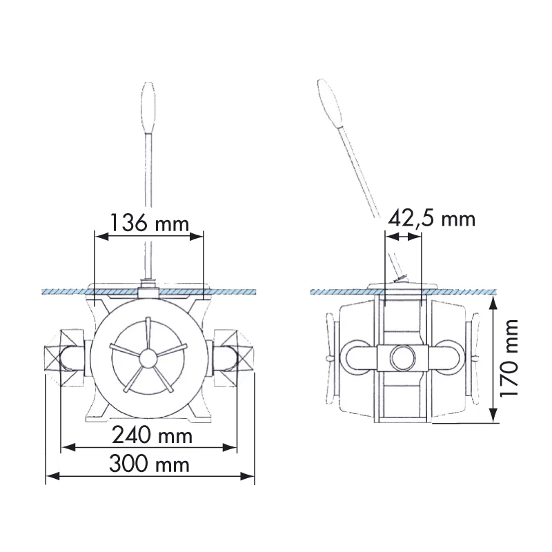 Plastimo Pompa a Mano Doppio Effetto 11724 - Image 3
