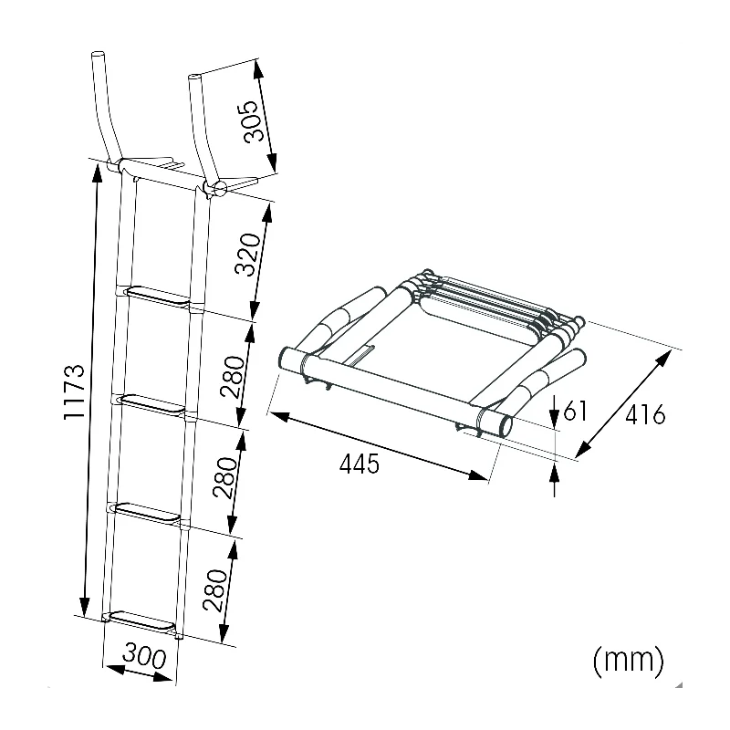 Plastimo Scaletta 4 Gradini 66531 - Image 2