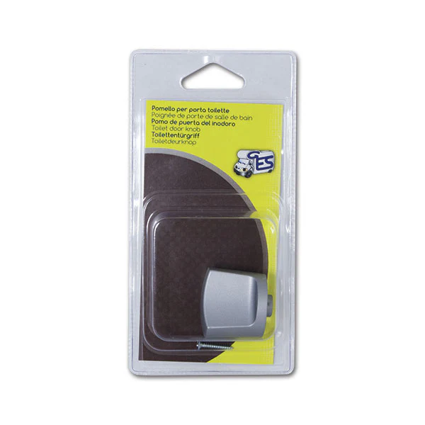 Pomello nichelato x scrocco Q7x7 blister 8032793938293