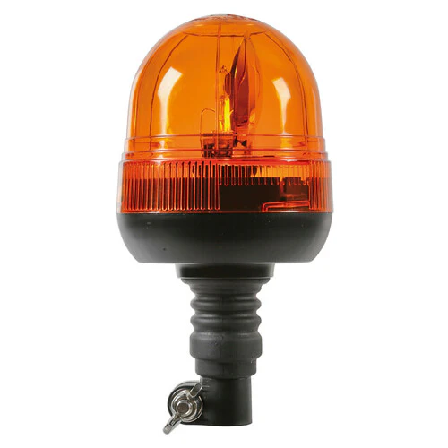 RH-3, luce di segnalazione alogena con base flessibile e attacco DIN, 12/24V 73002