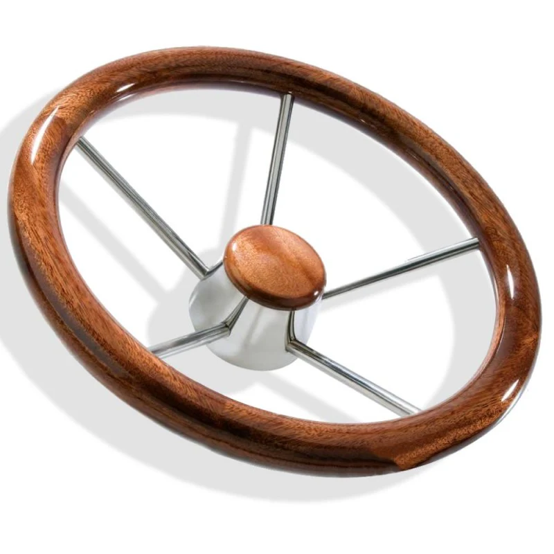 Savoretti Ruota Timone Teak Diametro mm 350 T4C/35 - Image 2